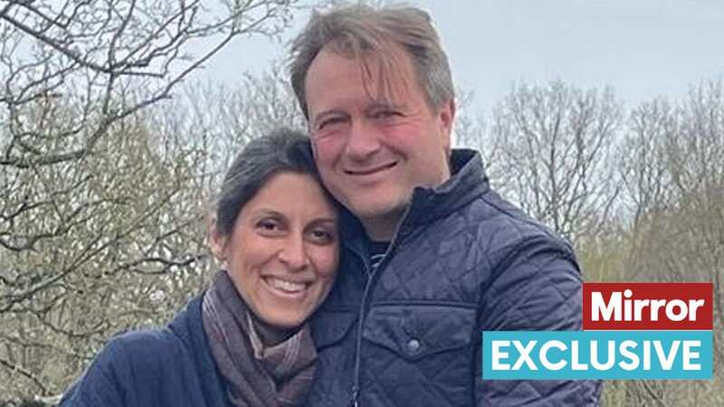 Nazanin Zaghari Ratcliffe and husband 