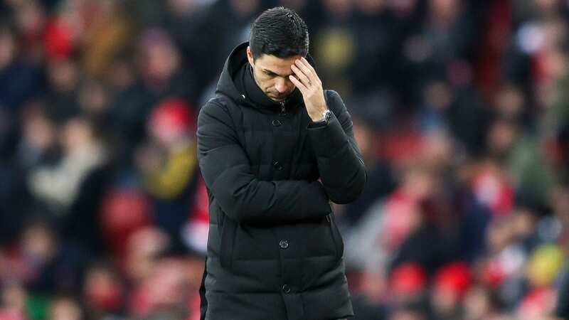 Mikel Arteta is hoping to guide Arsenal to the Premier League title (Image: AFC Bournemouth/AFC Bournemouth via Getty Images)