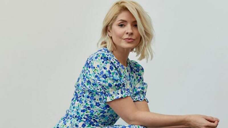 Holly Willoughby showed off a new spring piece from M&S (Image: M&S)