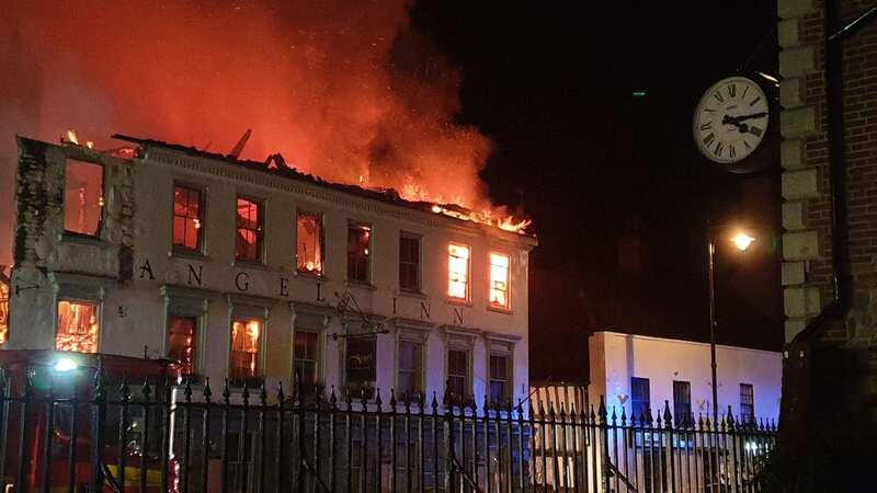 Around 30 people had to be evacuated (Image: PA)