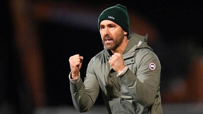 Ryan Reynolds during Wrexham