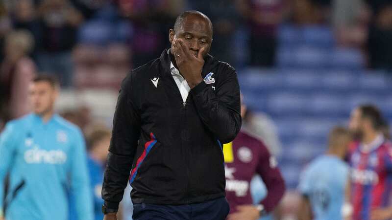 Patrick Vieira has been sacked as Crystal Palace manager (Image: Sebastian Frej/MB Media/Getty Images)