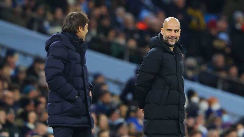 Antonio Conte has met Julia Roberts. Pep Guardiola has not (Image: James Gill - Danehouse/Getty Images)