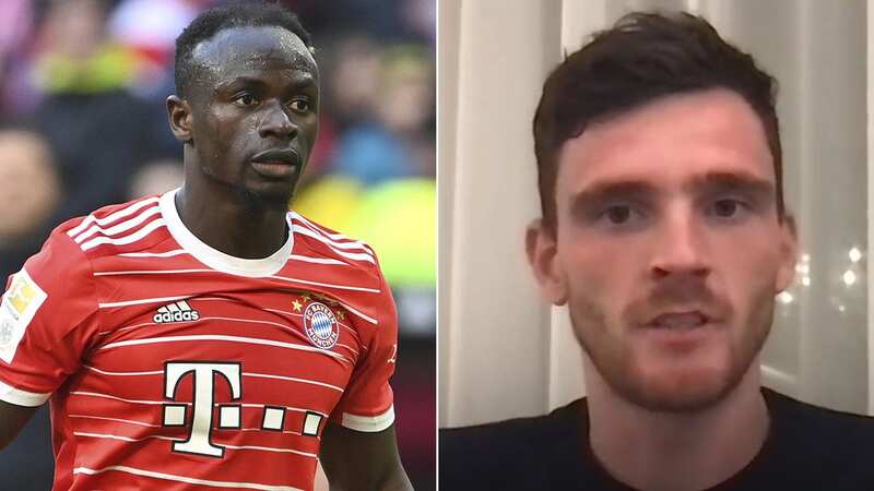 Andy Robertson has been speaking about Sadio Mane (Image: Getty Images)