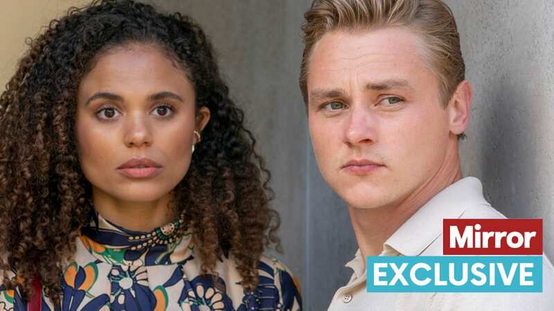 The pair started dating in 2021 after meeting on BBC drama The Girl Before (Image: BBC/42/Amanda Searle)
