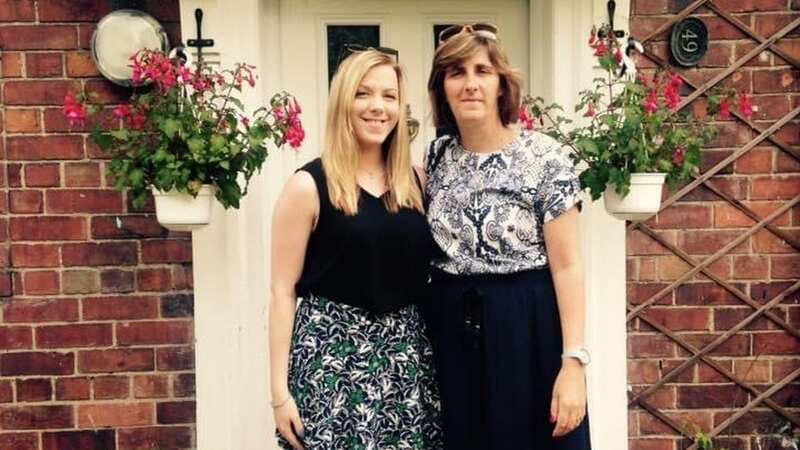 Gemma Sherlock, with her mum, Tina
