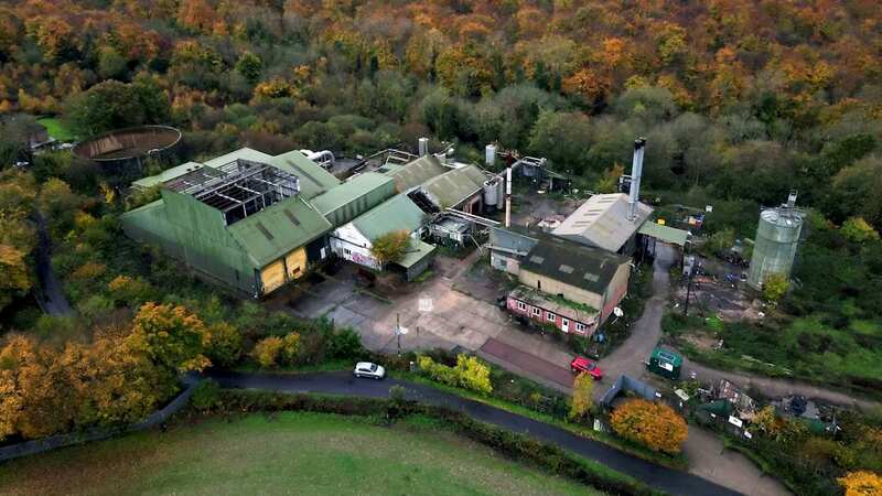 The abandoned Thruxted Mill between Chartham and Godmersham in Kent (Image: KMG / SWNS)