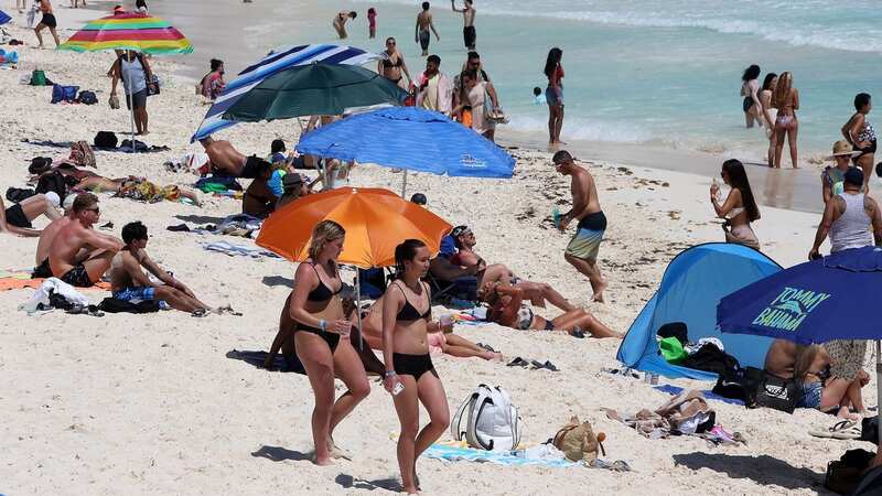 Cancun, the main touristic spot in Mexico, expects thousands of Americans during the spring break (Image: Alonso Cupul/EPA-EFE/REX/Shutterstock)