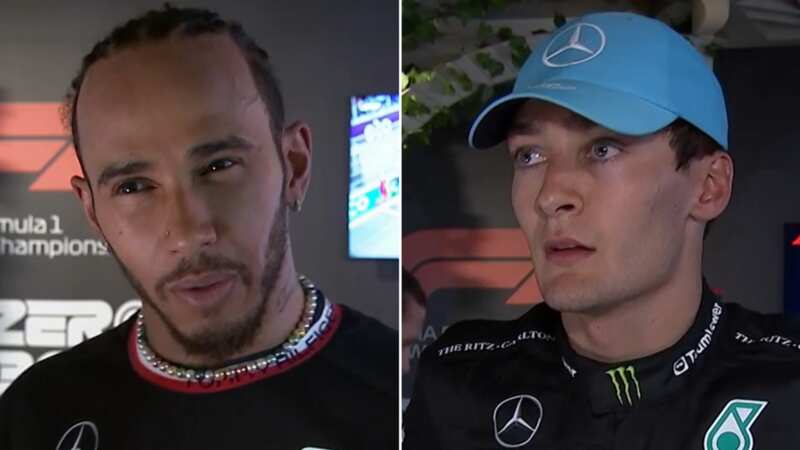 Lewis Hamilton was annoyed at himself for choosing the wrong car setup in Jeddah (Image: Sky Sports)