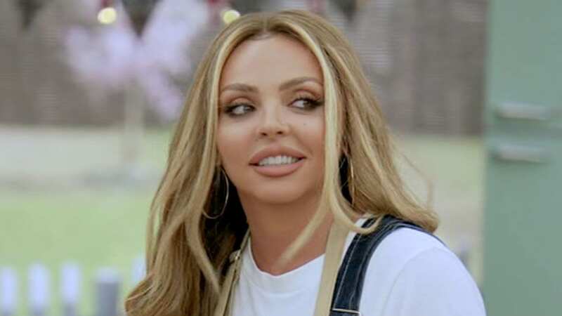 Celebrity Bake Off fans were stunned by Jesy Nelson’s wardrobe choice (Image: Channel 4)