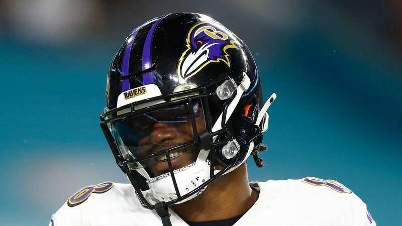 The Patriots have been told to go after Lamar Jackson of the Baltimore Ravens (Image: Getty)
