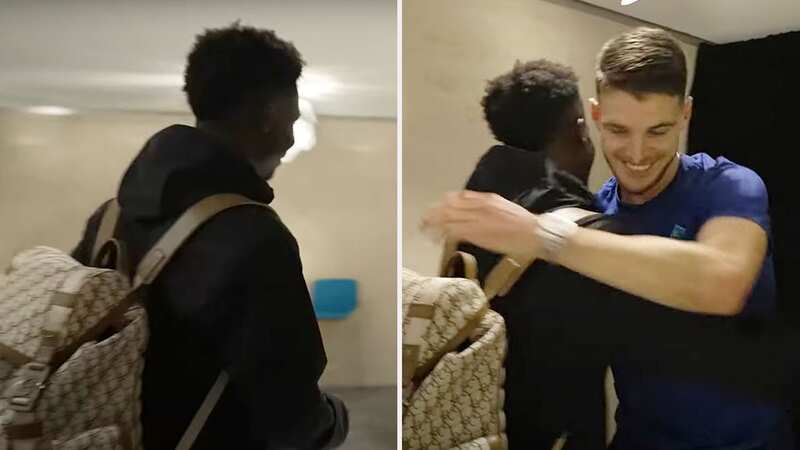 Declan Rice cracked a joke at Bukayo Saka