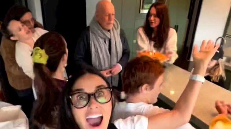 Demi Moore films as Bruce