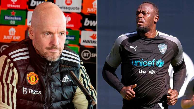 Erik ten Hag discusses Man Utd summer transfer plans with Usain Bolt