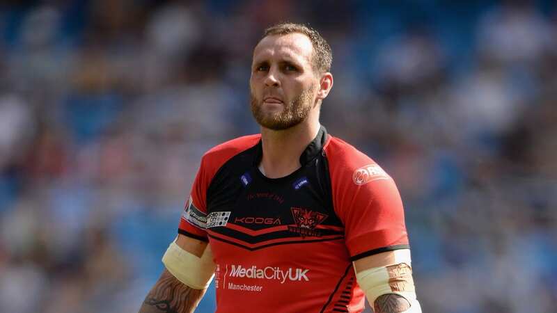 Gareth Hock in action for Salford Red Devils (Image: Getty Images)