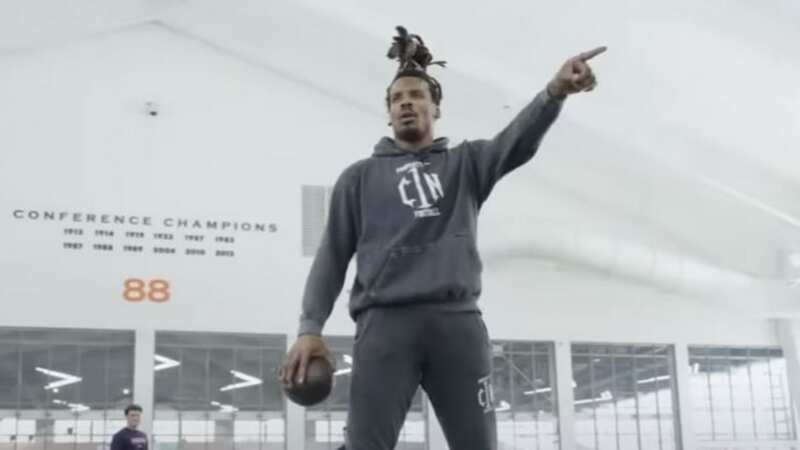 Cam Newton made over 30 passes at Auburn