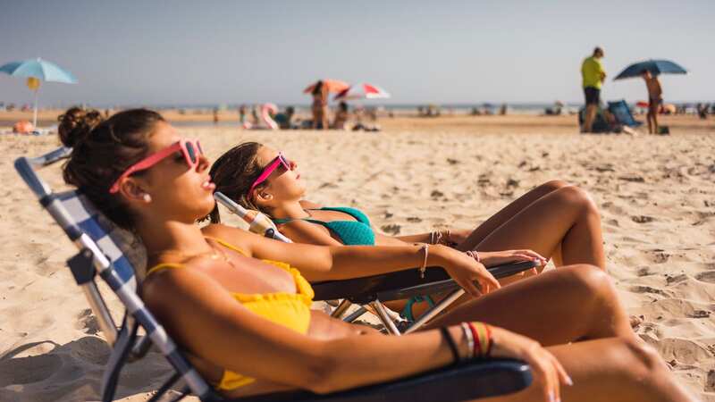 Tanning without SPF is never advised (stock image) (Image: Getty Images)