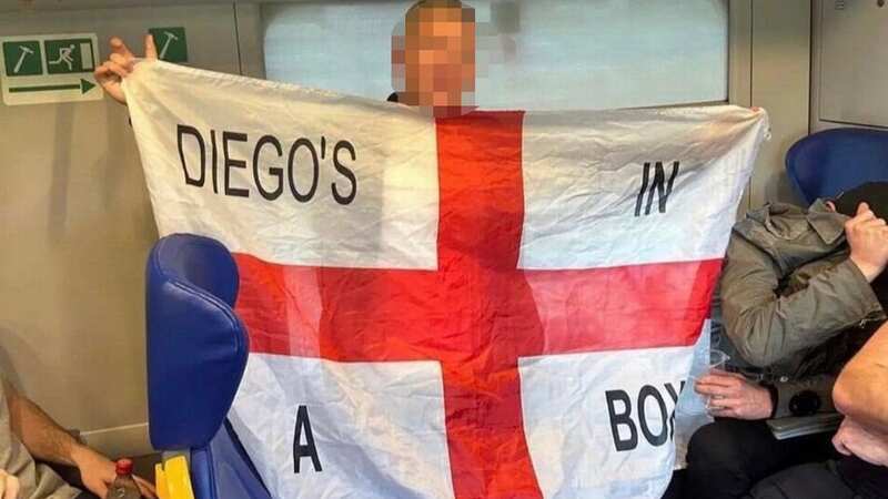 The images have been strongly condemned by the Football Association
