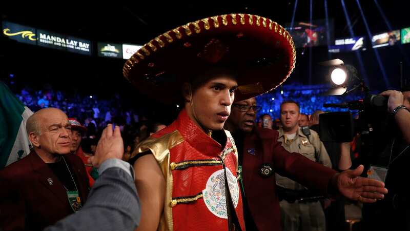 David Benavidez takes on Caleb Plant this weekend (Image: Steve Marcus/Getty Images)