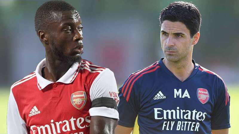 Nicolas Pepe is believed to be ready to leave Arsenal on a permanent basis (Image: Catherine Steenkeste/Getty)