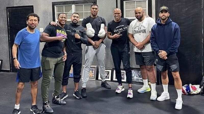 Anthony Joshua explains benefits of working with new coach Derrick James