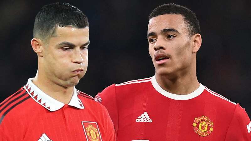 Mason Greenwood remains suspended by Man Utd pending their investigation (Image: Getty Images)