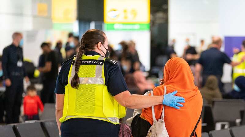 Afghan refugees arrived in Britain in the summer of 2021 after the fall of Kabul (Image: Getty Images)