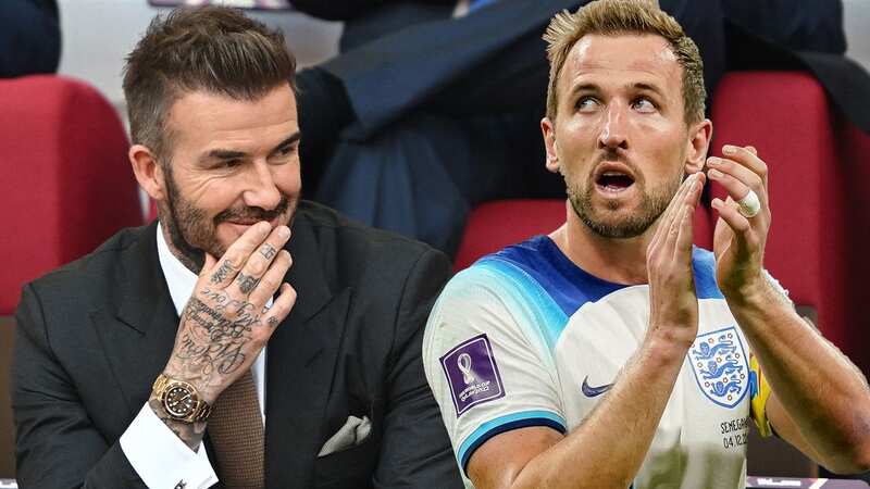 Harry Kane has been linked with a move to Manchester United (Image: Getty Images)