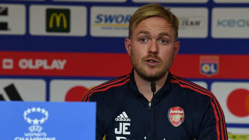 Arsenal manager Jonas Eidevall is hoping for a Champions League comeback from his team (Image: (Photo by David Price/Arsenal FC via Getty Images))