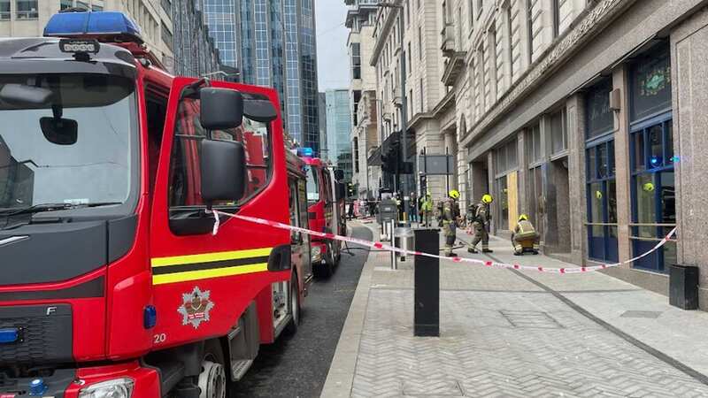 Mystery spillage in street sparks emergency operation as fire crew race to scene