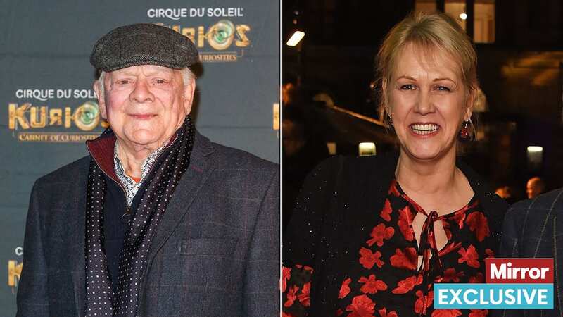 Sir David Jason with his daughter Abi Harris