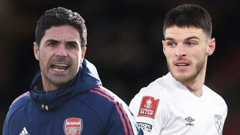 Arsenal are confident they will win the race for Declan Rice in the summer (Image: Getty Images)