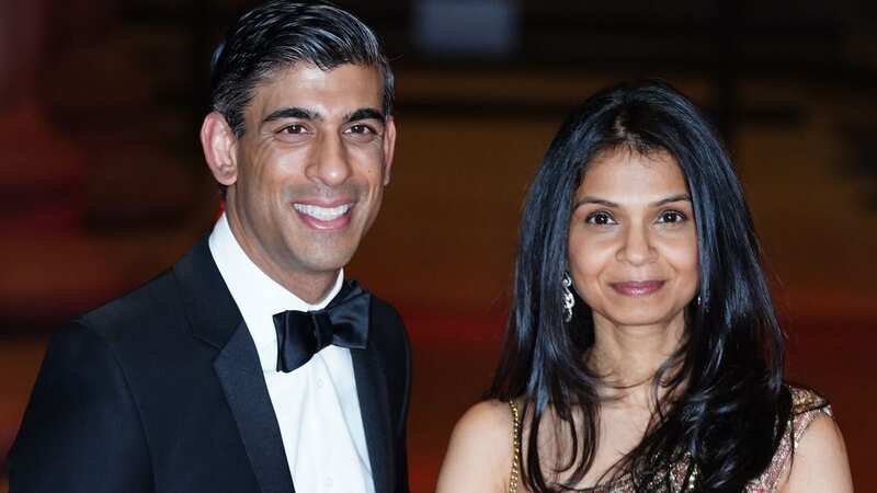 Mr Sunak and his wife last year entered The Sunday Times Rich List for the first time with their joint £730 million fortune (Image: PA)