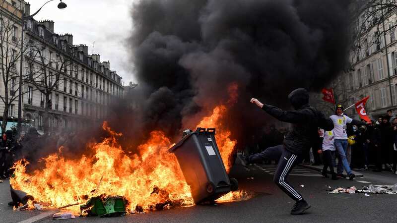 Protests have been breaking out in France for weeks over Macron