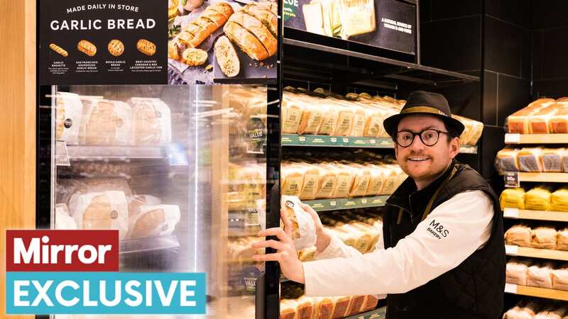 M&S is expanding its garlic bread food waste scheme to more stores (Image: M&S)
