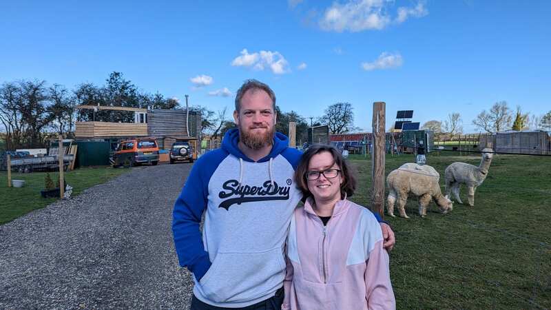 A couple with a four-year-old girl worry they will not be able to get a house if theirs is torn down (Image: KMG / SWNS)