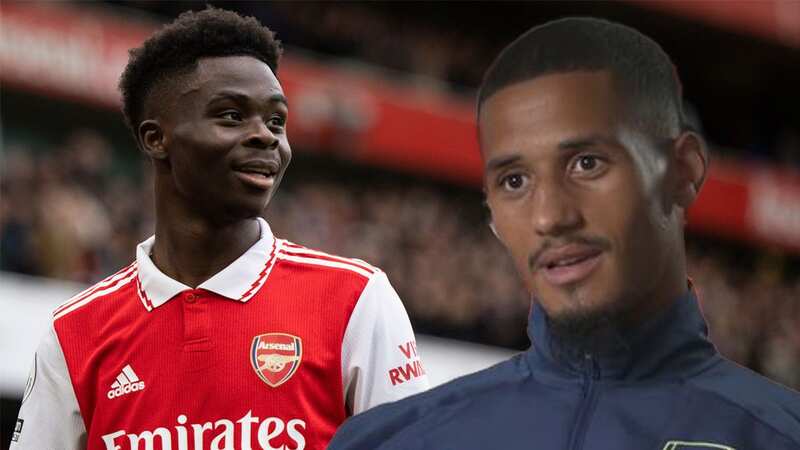Saliba explains what sets Saka apart as Arsenal face growing contract urgency