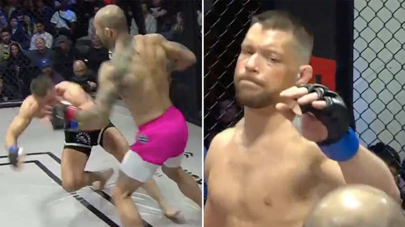 Dario Sinagoga was knocked out after just 11 seconds
