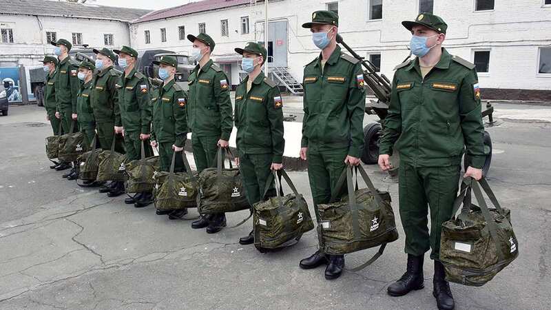 Vladimir Putin ordered more troops to be deployed into Ukraine (Image: MoD Russia/e2w)