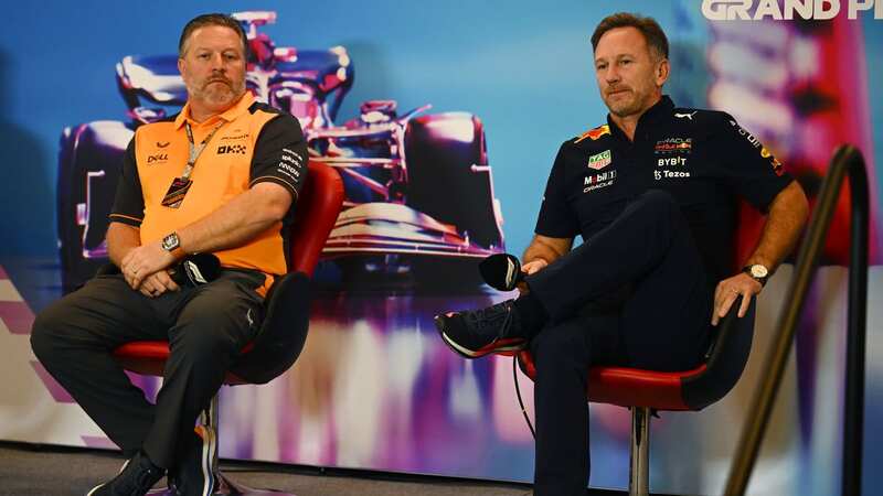 Christian Horner took a pop at McLaren (Image: Clive Mason/Getty Images)