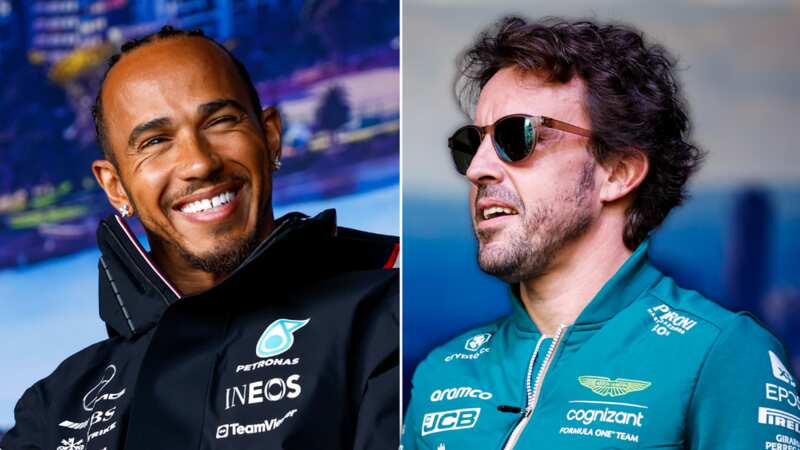 Hamilton and Alonso had a difficult relationship at McLaren in 2007 (Image: PA)