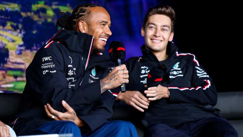 Lewis Hamilton was full of praise for George Russell despite losing to his Mercedes team-mate (Image: HOCH ZWEI/picture-alliance/dpa/AP Images)
