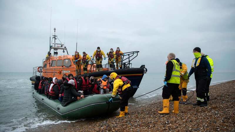 Some 12,301 people from Albania crossed the channel on small boats last year (Image: AFP via Getty Images)