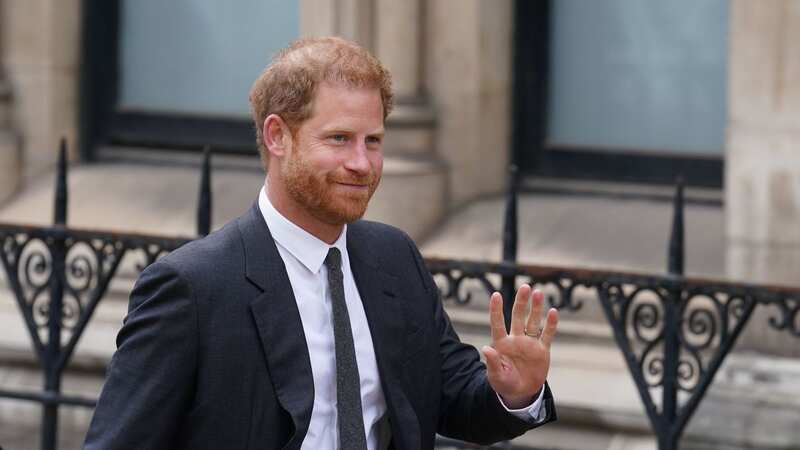Prince Harry arrives at the Royal Courts of Justice in London (Image: PA)