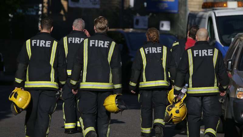 The Fire Brigade Union is calling for health screening of all firefighters (Image: AFP/Getty Images)