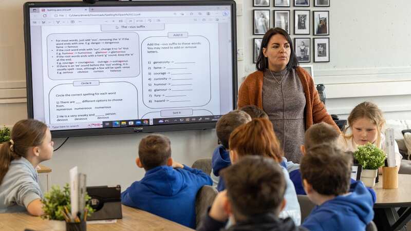 Headteacher Marianne Allan has two autistic sons aged 13 and 15, which inspires her (Image: Andy Commins / Daily Mirror)