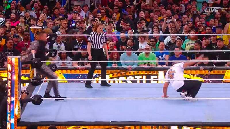 Shane-McMahon suffered an injury on his return (Image: WWE)