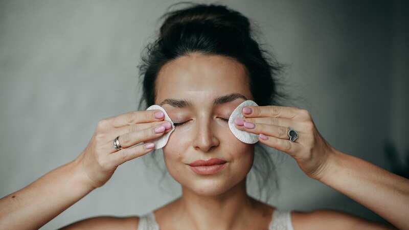Dry patches could be due to your cotton pad routine (stock image) (Image: Getty Images/EyeEm)