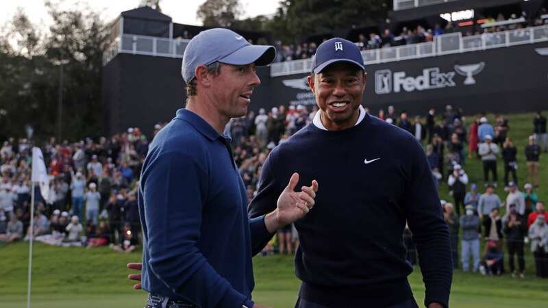 Rory McIlroy is looking to follow in the footsteps of Tiger Woods at Augusta (Image: Getty Images)