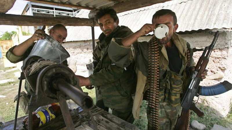 Russian soldiers are too drunk to fight effectively in Ukraine, it is claimed (Image: AFP via Getty Images)